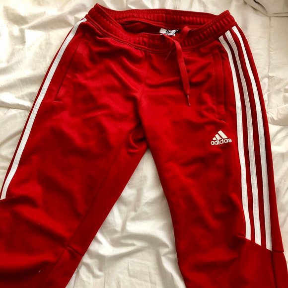 adidas Pants & Jumpsuits | Red Adidas Originals Training Pants | Poshmark